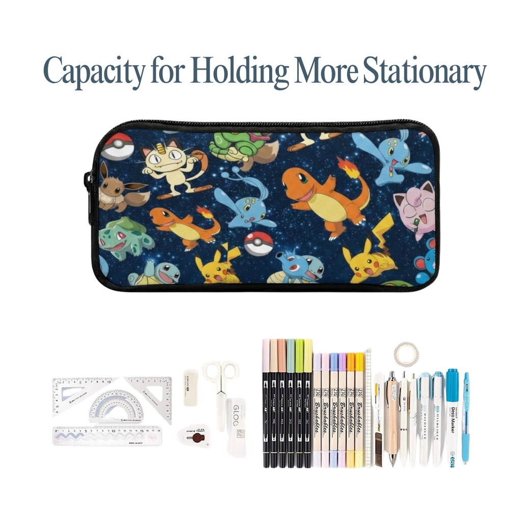 Personalized Pokémon Galaxy Backpack Set for Kids – 3-Piece School Bag Set