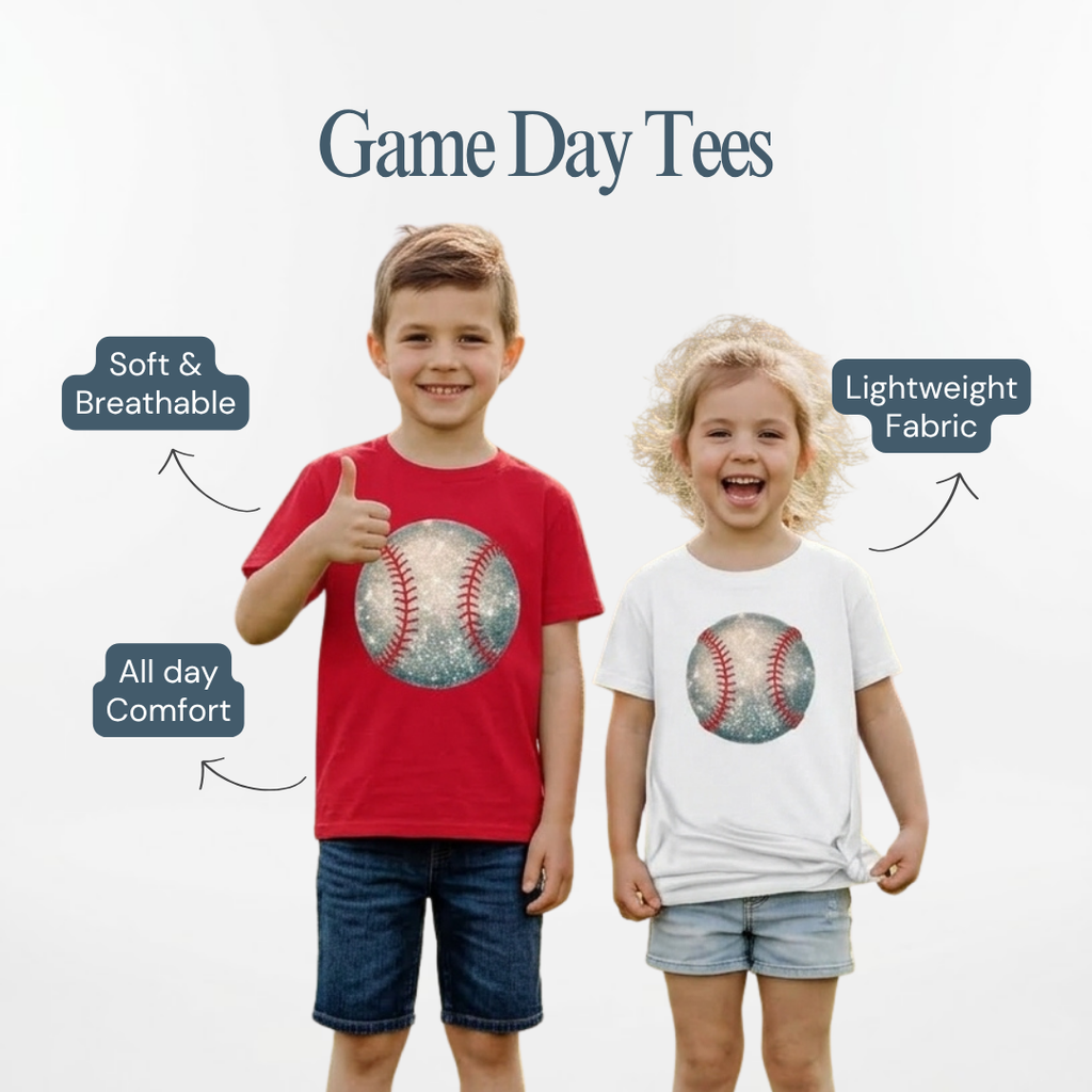 Vintage Baseball T-Shirt - Distressed Baseball Graphic Tee for Sports Fans