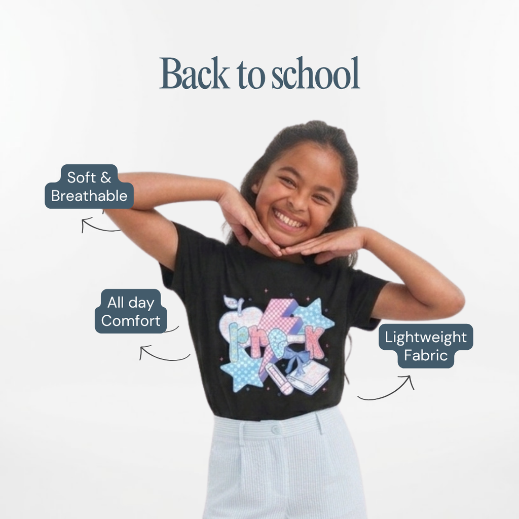 Personalized Pre-K Back to School Shirt – Preppy Preschool Kids T-Shirt
