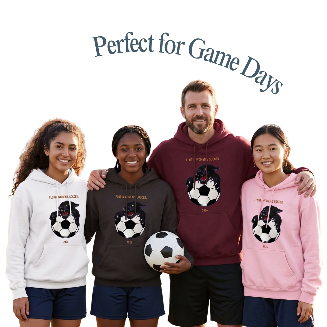 Custom Soccer Hoodie | Personalized Unisex Team Sports Hoodie