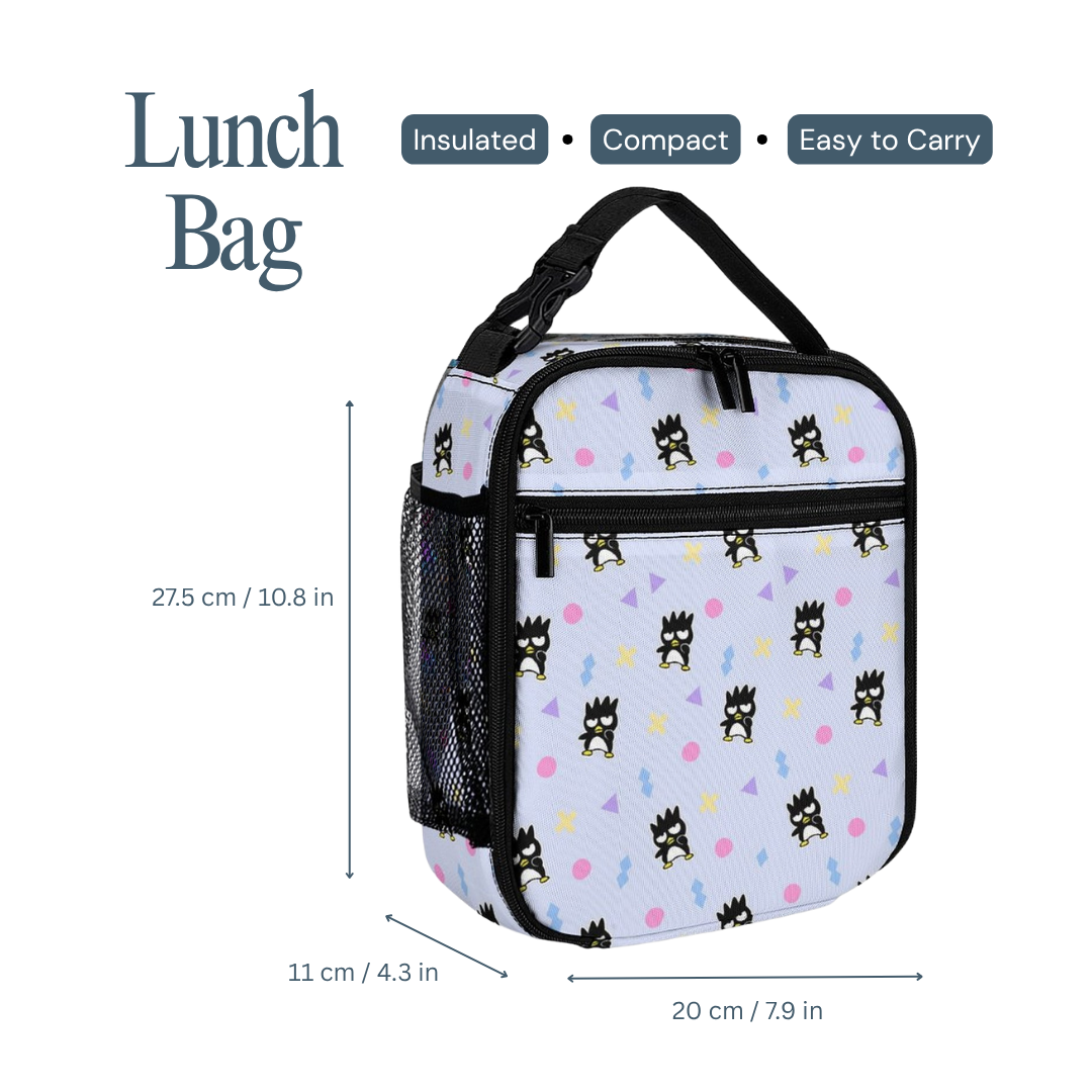 Personalized Sanrio Badtz Maru Backpack Set for Kids – 3-Piece Sanrio School Bag Set