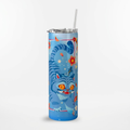 K-Pop Demon Hunters Derpy Tiger Tumbler – 20 oz Insulated