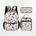 Personalized Mickey Mouse Clubhouse Backpack Set – 3-Piece Kids School Bag Set