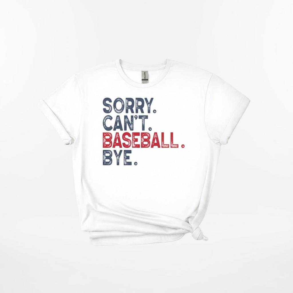 Personalized Baseball Statement Shirt – Cotton Sports Tee for Kids, Teams & Coaches
