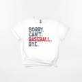 Personalized Baseball Statement Shirt – Cotton Sports Tee for Kids, Teams & Coaches