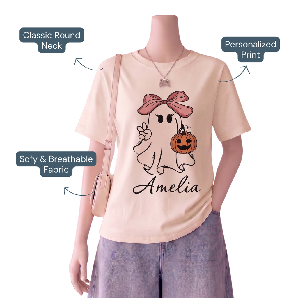 Custom Halloween Family Shirt – Matching Spooky Kids & Family Tee