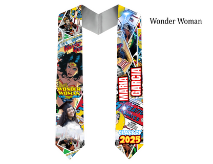 Personalized Graduation Stole - Custom Theme Grad Stole for Class of 2026