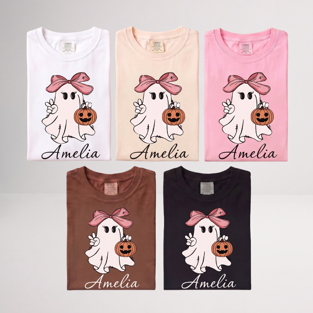 Custom Halloween Family Shirt – Matching Spooky Kids & Family Tee