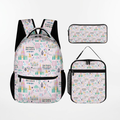 Personalized Disney Castle Backpack Set for Kids – 3-Piece School Bag Set