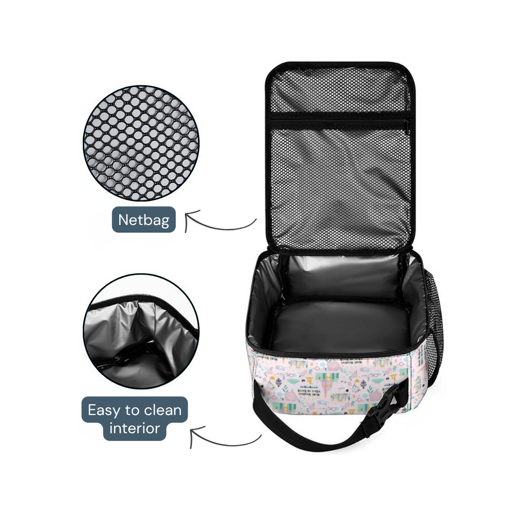 Personalized Disney Castle Backpack Set for Kids – 3-Piece School Bag Set