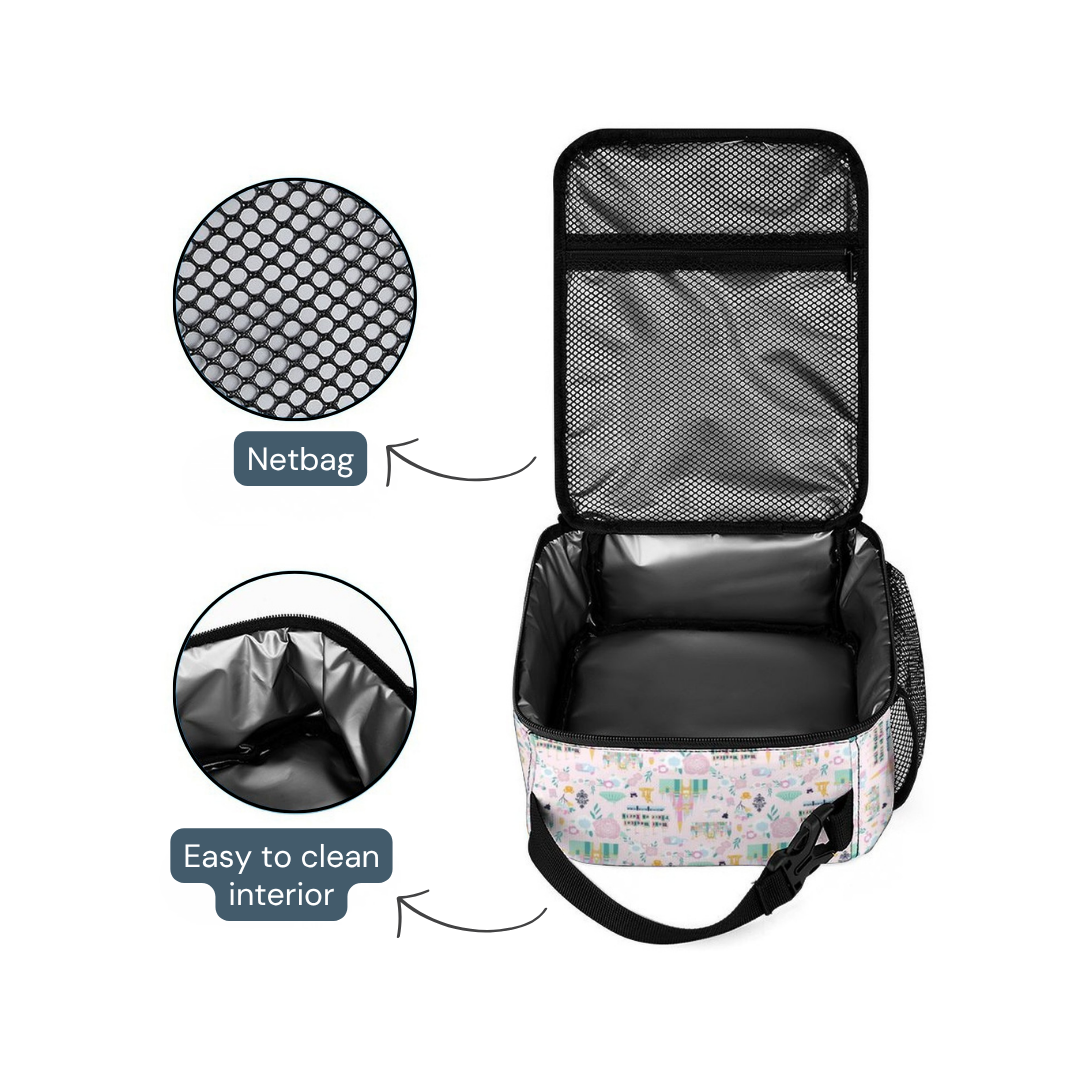 Personalized Disney Castle Backpack Set for Kids – 3-Piece School Bag Set