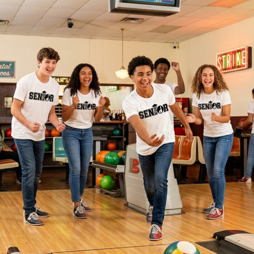 Personalized Senior Bowling 2026 Shirt – High School Graduation Tee