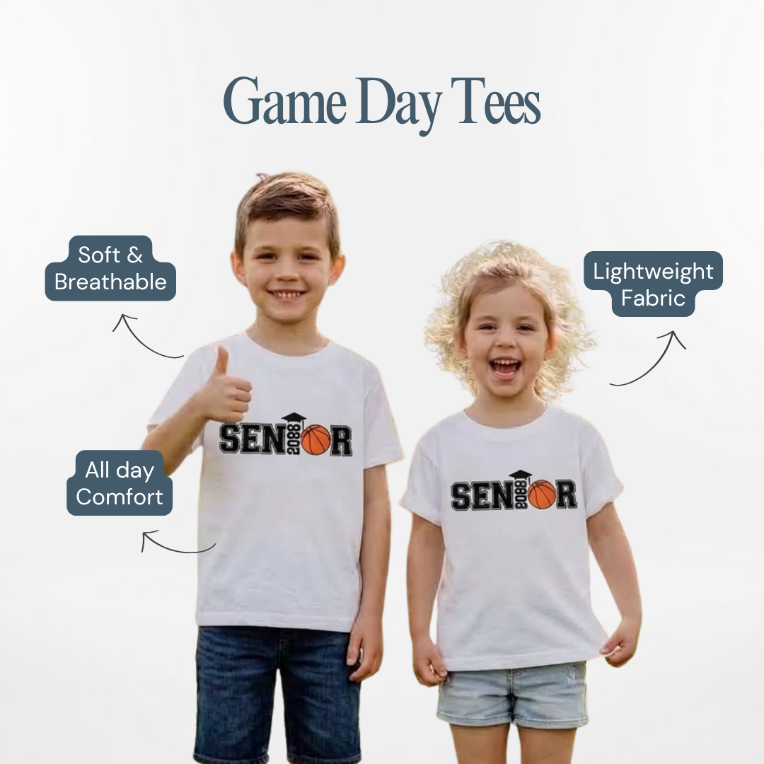 Personalized Senior Basketball 2026 Shirt – High School Graduation Tee
