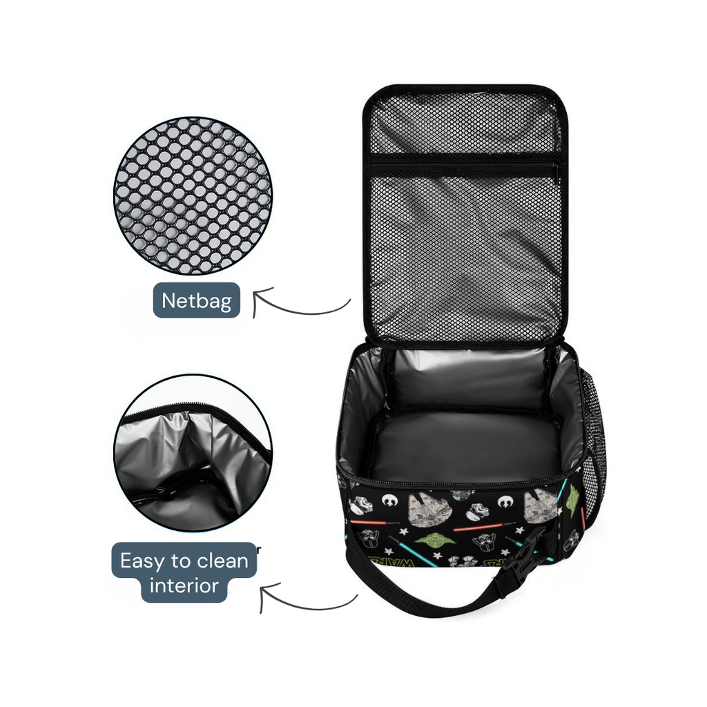 Personalized Star Wars Backpack Set for Kids – 3-Piece School Bag Set
