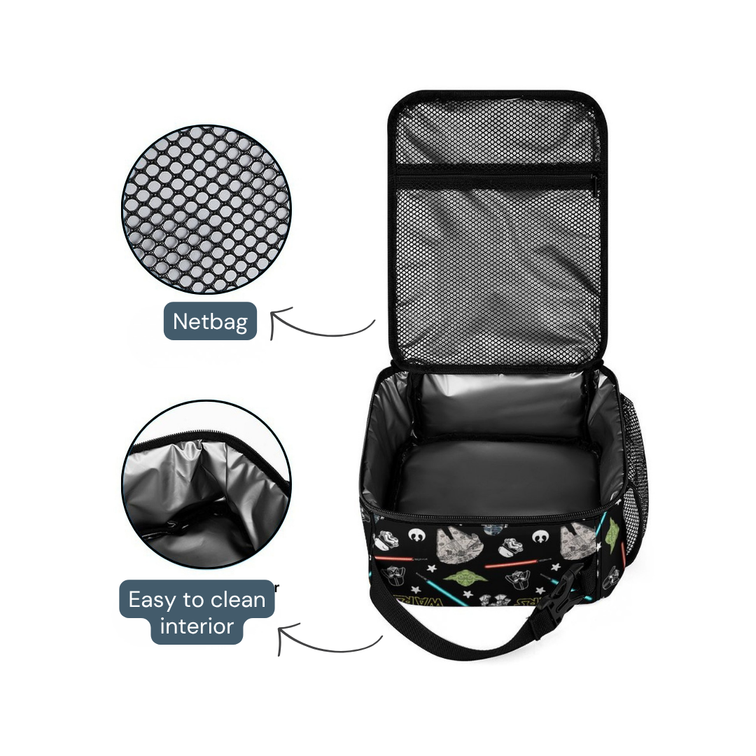 Personalized Star Wars Backpack Set for Kids – 3-Piece School Bag Set