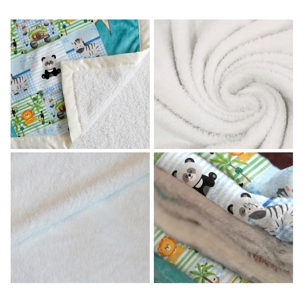 Personalized Kids Animal Zoo Blanket – Ultra-Soft Fleece 60x80