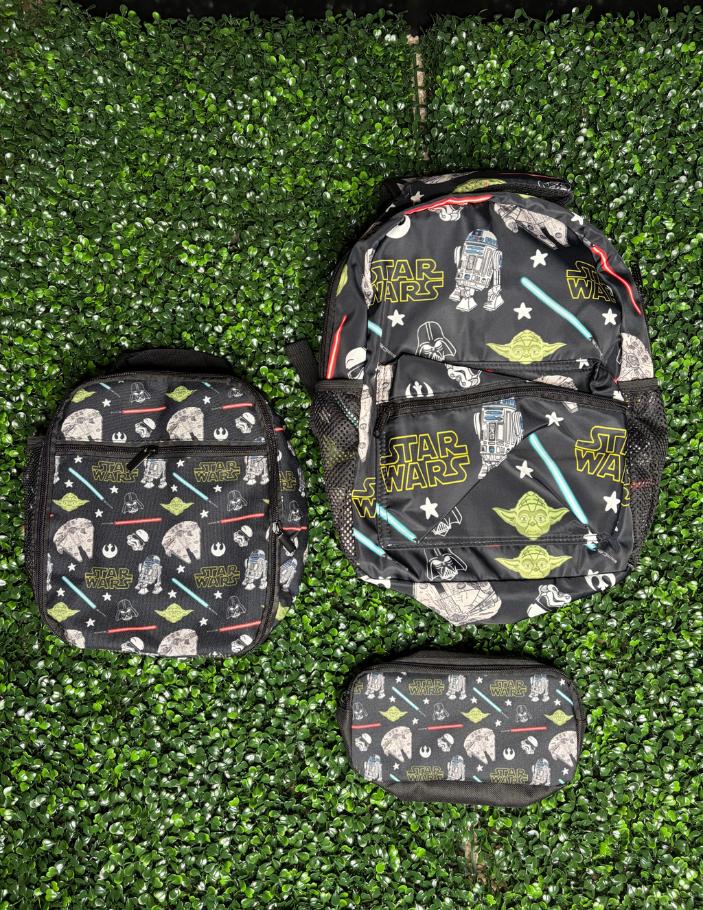 3 in 1 Backpack Set - Backpack, Lunch Bag & Pencil Pouch Bundle I Back to School