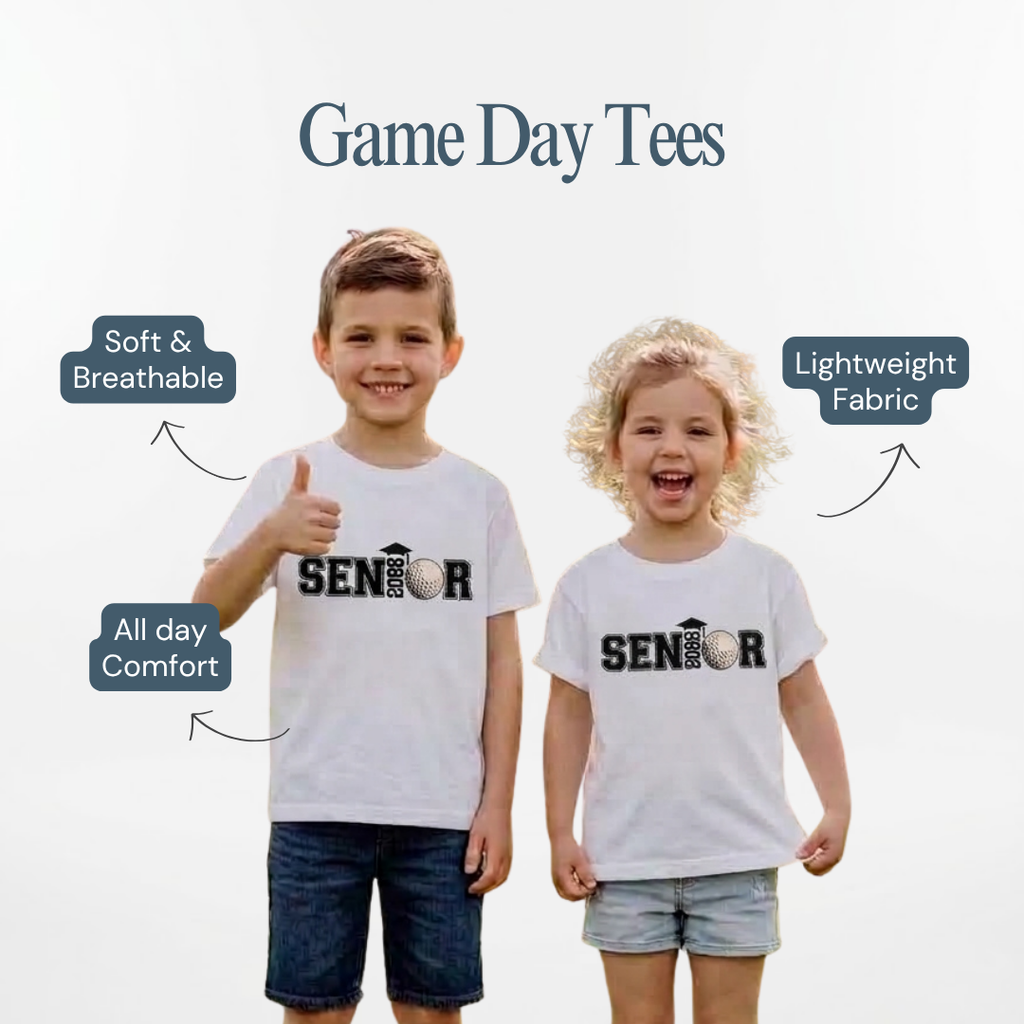Personalized Senior Golf 2026 Shirt – High School Graduation Tee