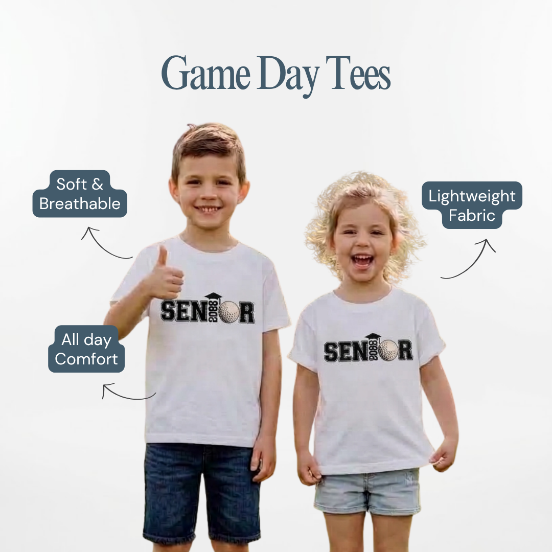 Personalized Senior Golf 2026 Shirt – High School Graduation Tee