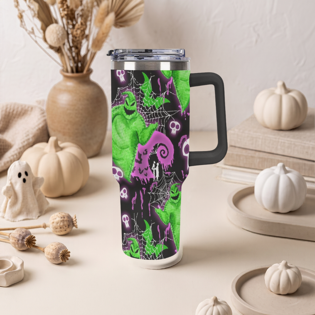 Custom Oogie Boogie 40oz Tumbler – Insulated Stainless Steel Cup