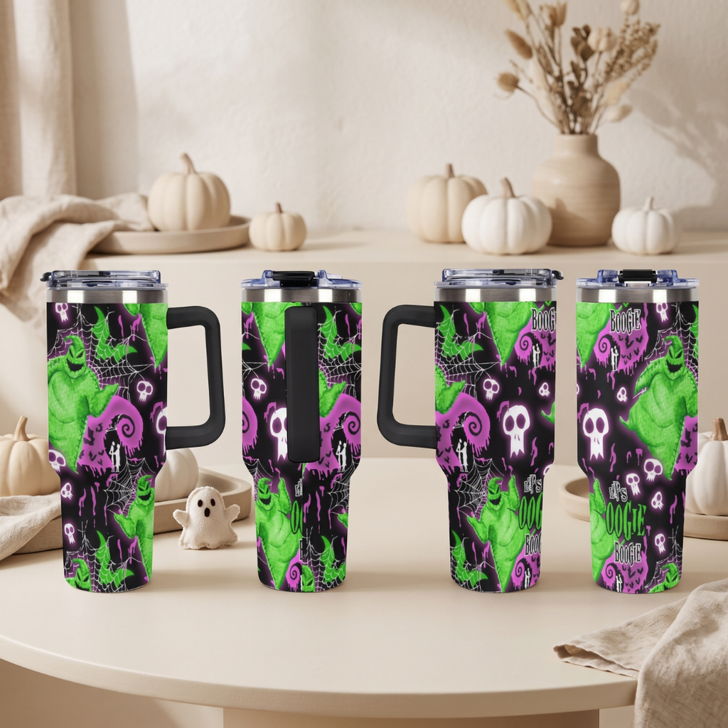 Custom Oogie Boogie 40oz Tumbler – Insulated Stainless Steel Cup