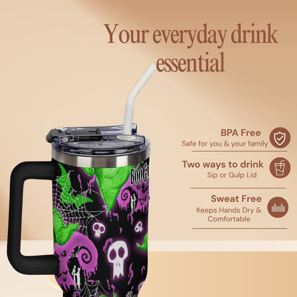 Custom Oogie Boogie 40oz Tumbler – Insulated Stainless Steel Cup