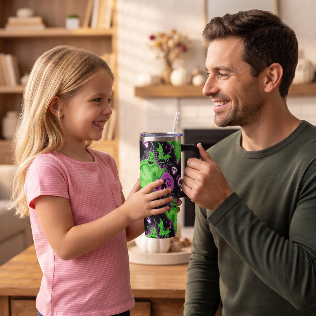 Custom Oogie Boogie 40oz Tumbler – Insulated Stainless Steel Cup