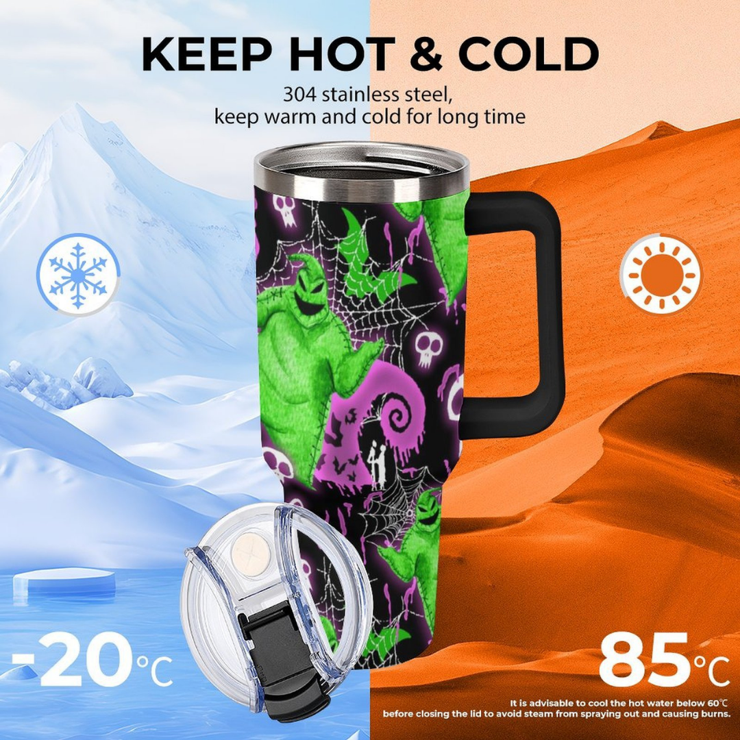 Custom Oogie Boogie 40oz Tumbler – Insulated Stainless Steel Cup