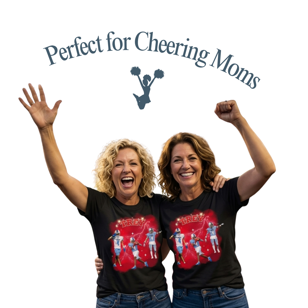 Personalized Football Shirt – Custom Cotton Sports T-Shirt for Kids & Teams