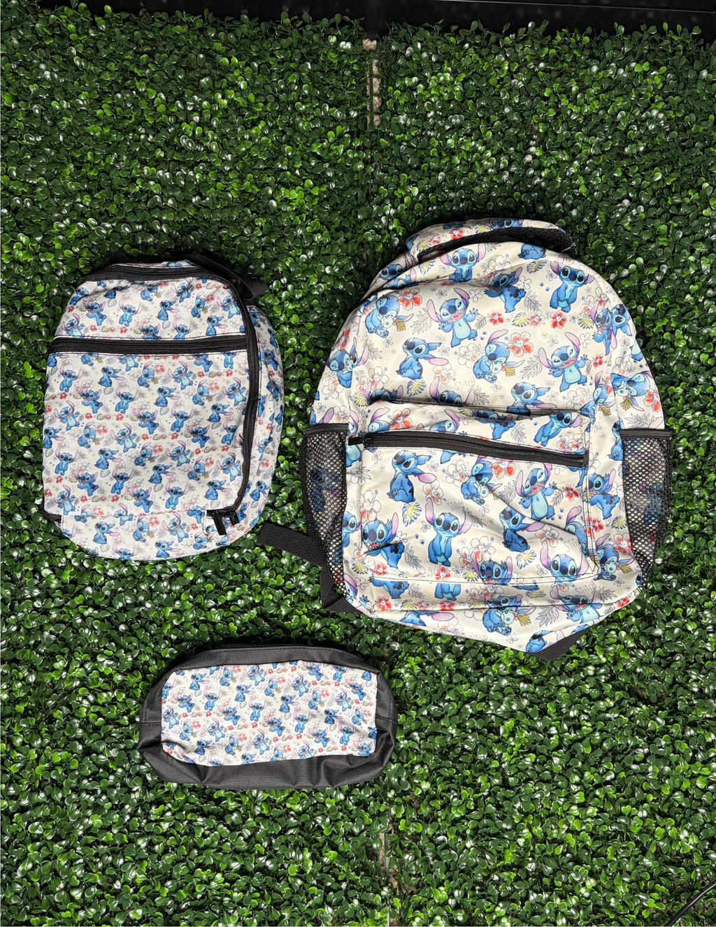 3 in 1 Backpack Set - Backpack, Lunch Bag & Pencil Pouch Bundle I Back to School