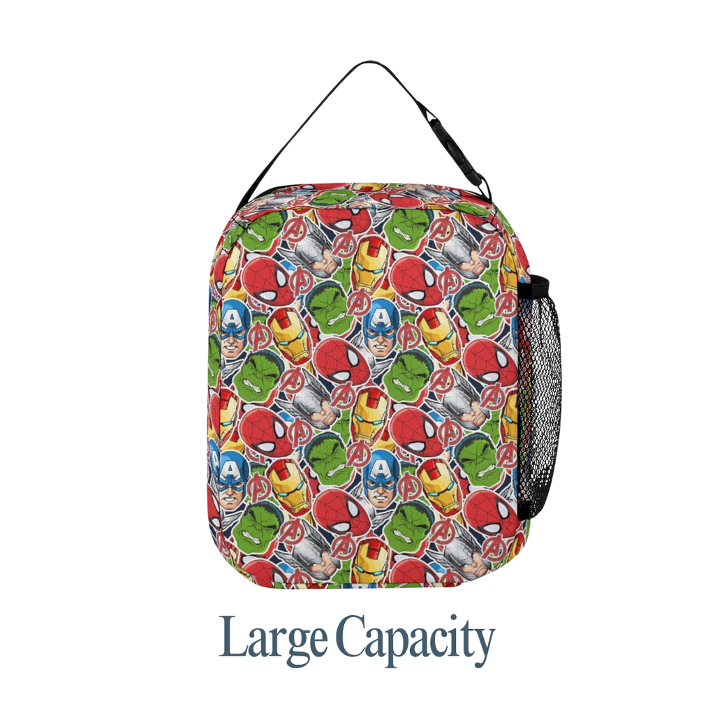Personalized Marvel Avengers 3-Piece School Backpack Set for Kids