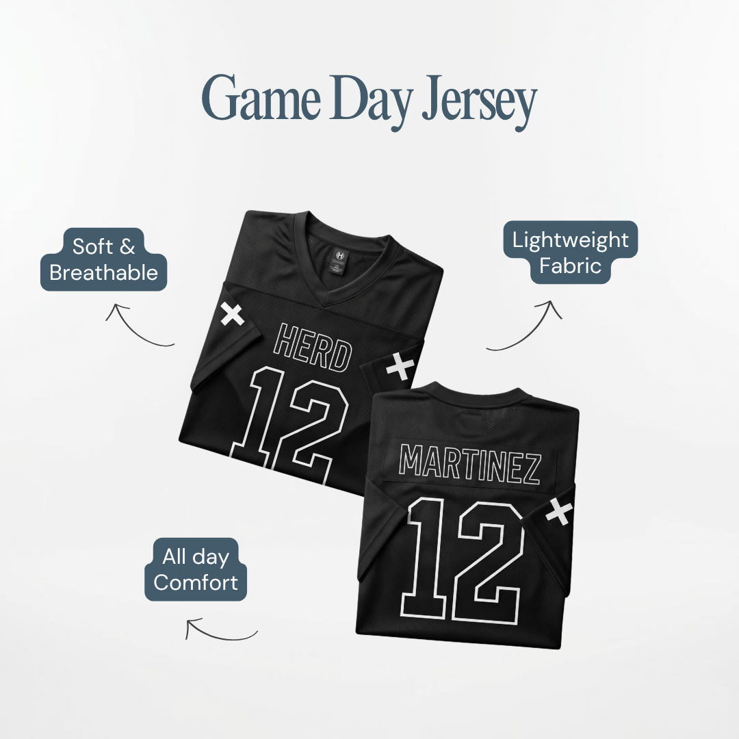 Custom Football Jersey – Personalized Lightweight Polyester Sports Jersey