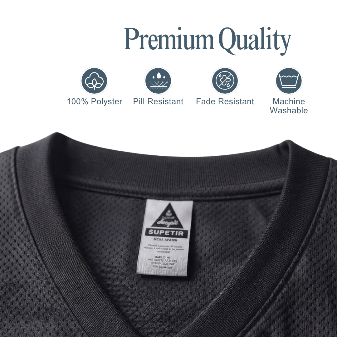 Custom Football Jersey – Personalized Lightweight Polyester Sports Jersey
