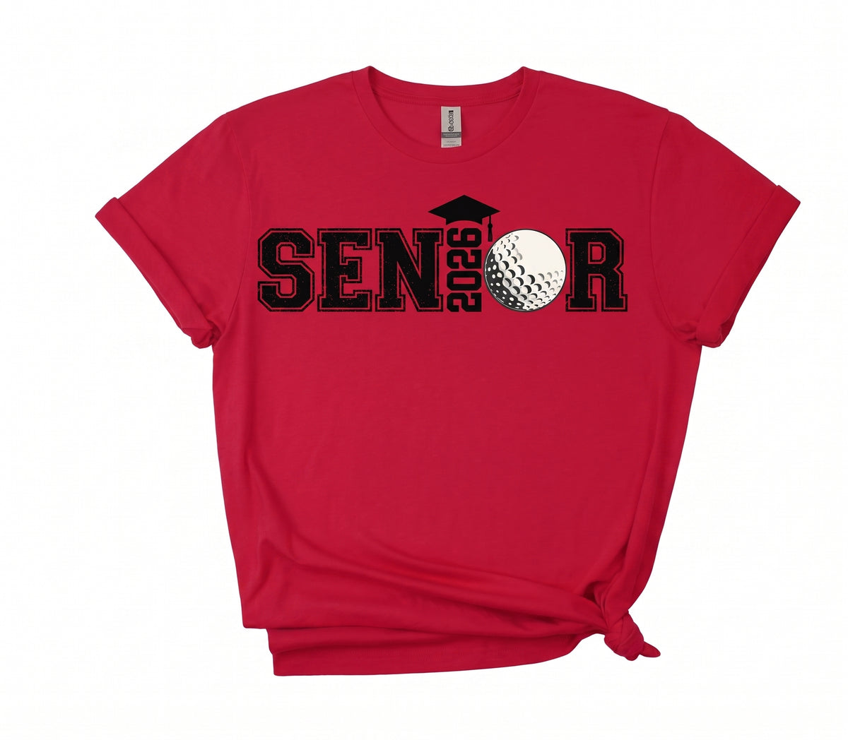 Personalized Senior Golf 2026 Shirt – High School Graduation Tee