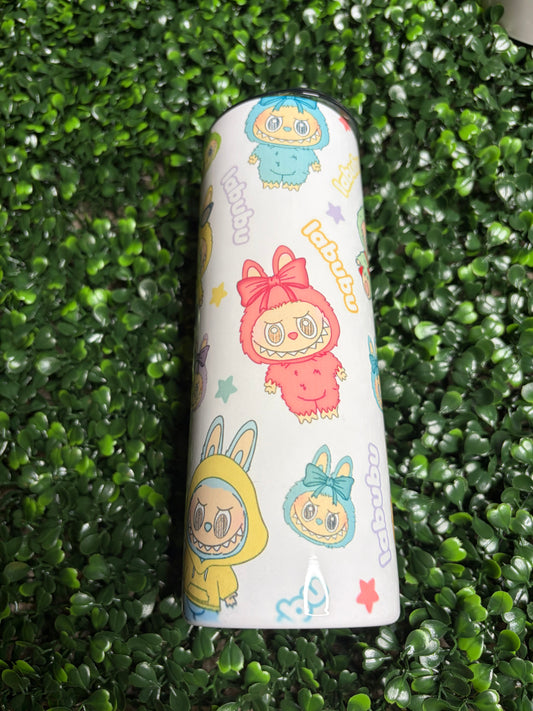 Cute Labubu-Inspired Cartoon Tumbler | 20oz Cup for Hot & Cold Drinks