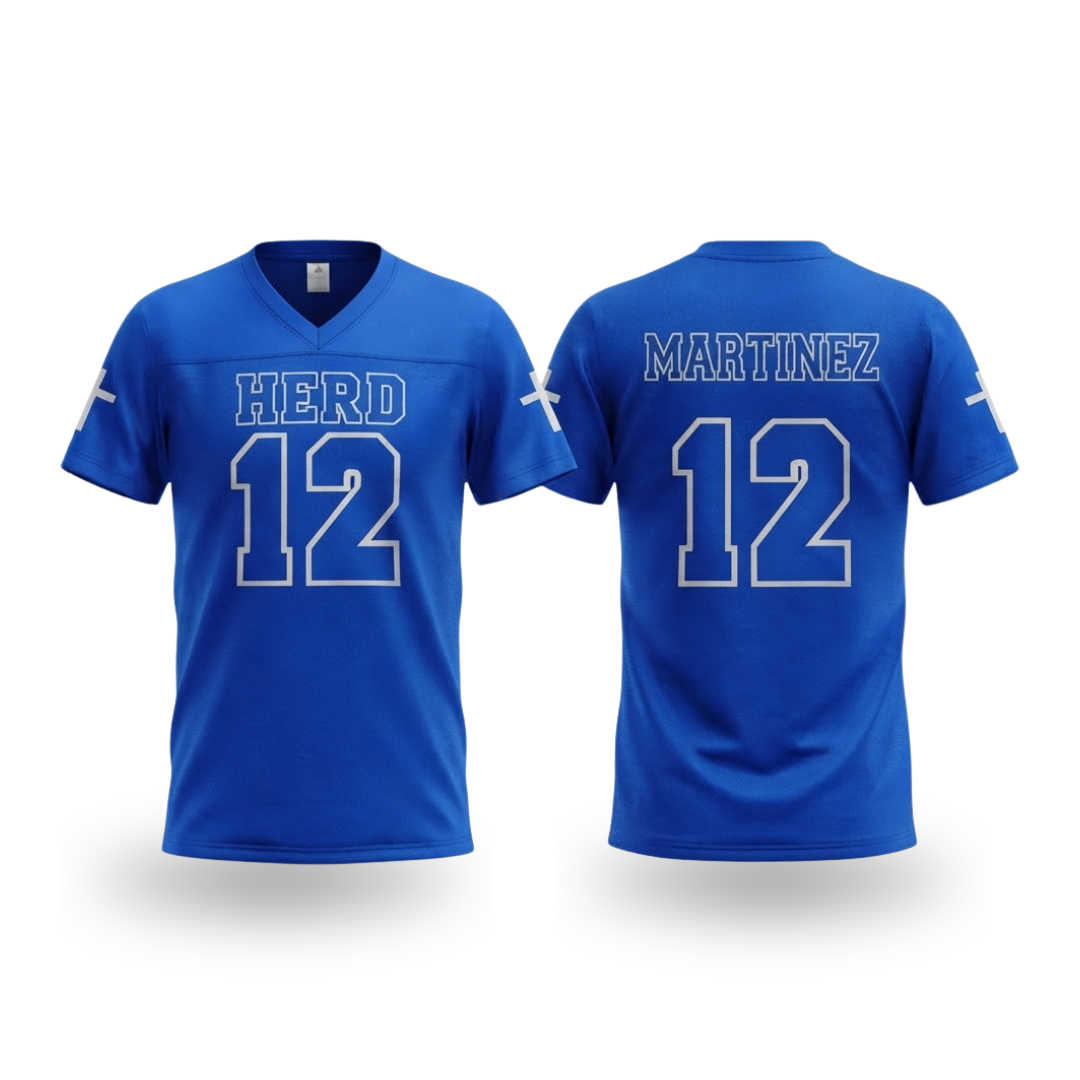 Custom Football Jersey – Personalized Lightweight Polyester Sports Jersey