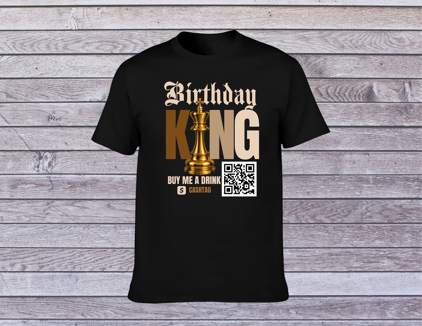 Birthday King Buy Me a Drink I Funny Birthday Shirt for Men