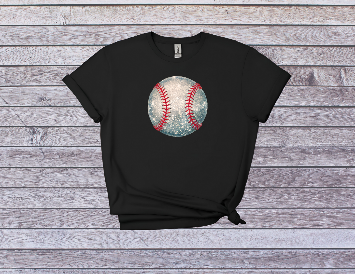 Vintage Baseball T-Shirt - Distressed Baseball Graphic Tee for Sports Fans