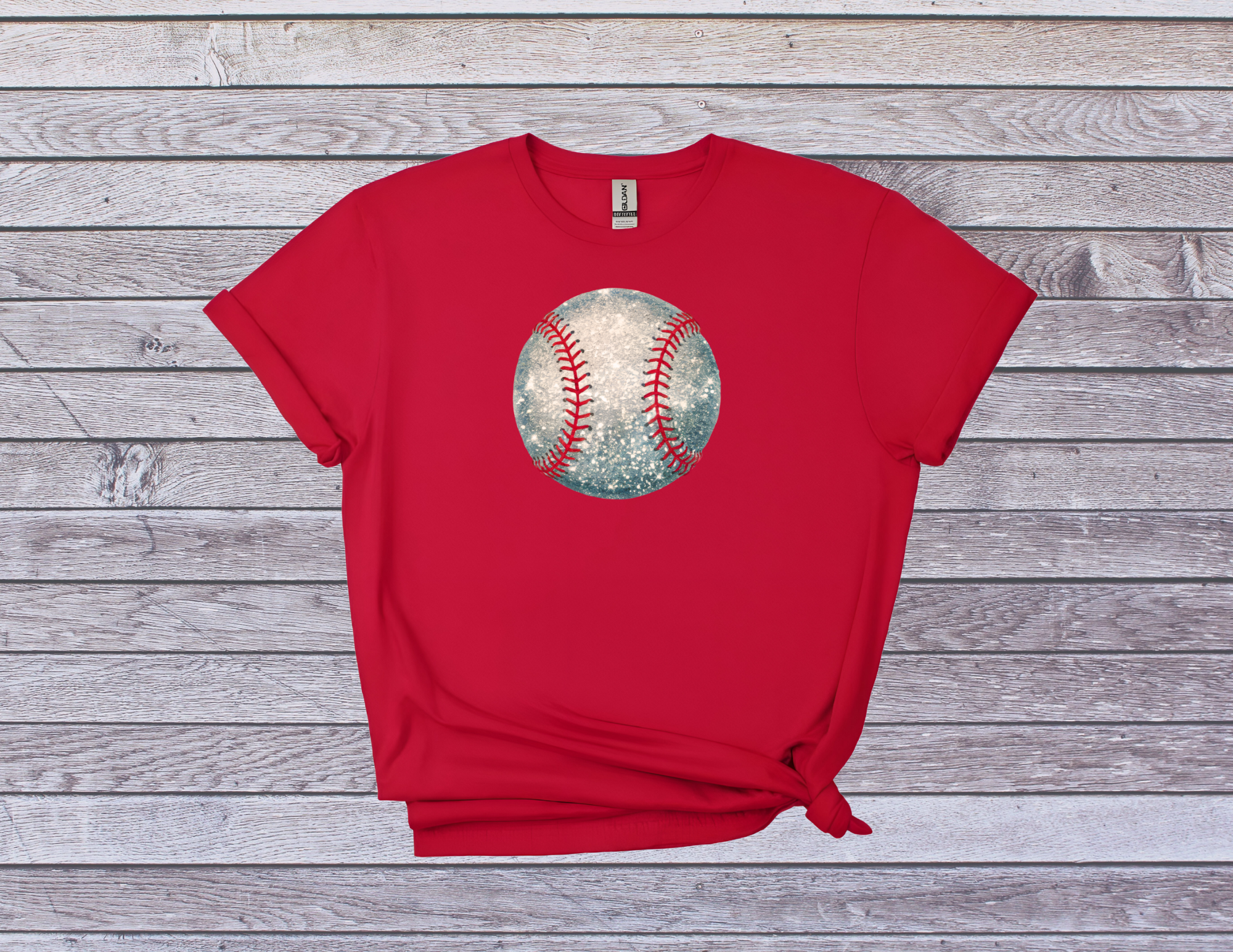 Vintage Baseball T-Shirt - Distressed Baseball Graphic Tee for Sports Fans