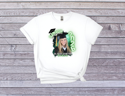 Personalized Senior 2026 Graduation Shirt - Custom Photo & Name