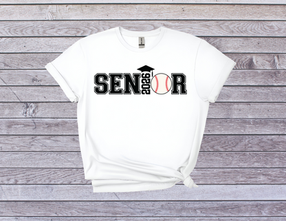 Senior Baseball 2026 Shirt I Graduation Tee for Baseball Players