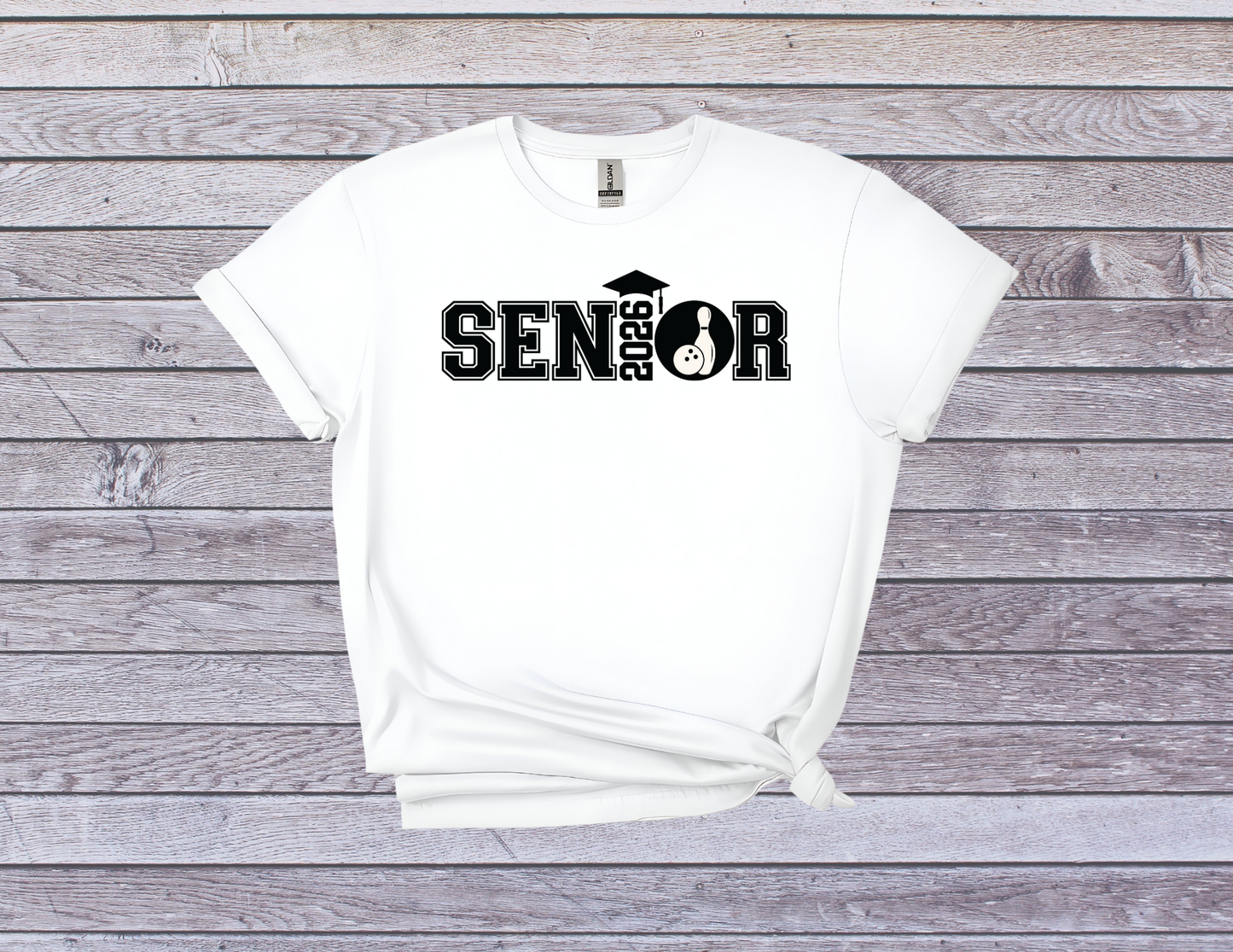 Senior Bowling 2026 Shirt I High School Graduation Tee for Bowlers