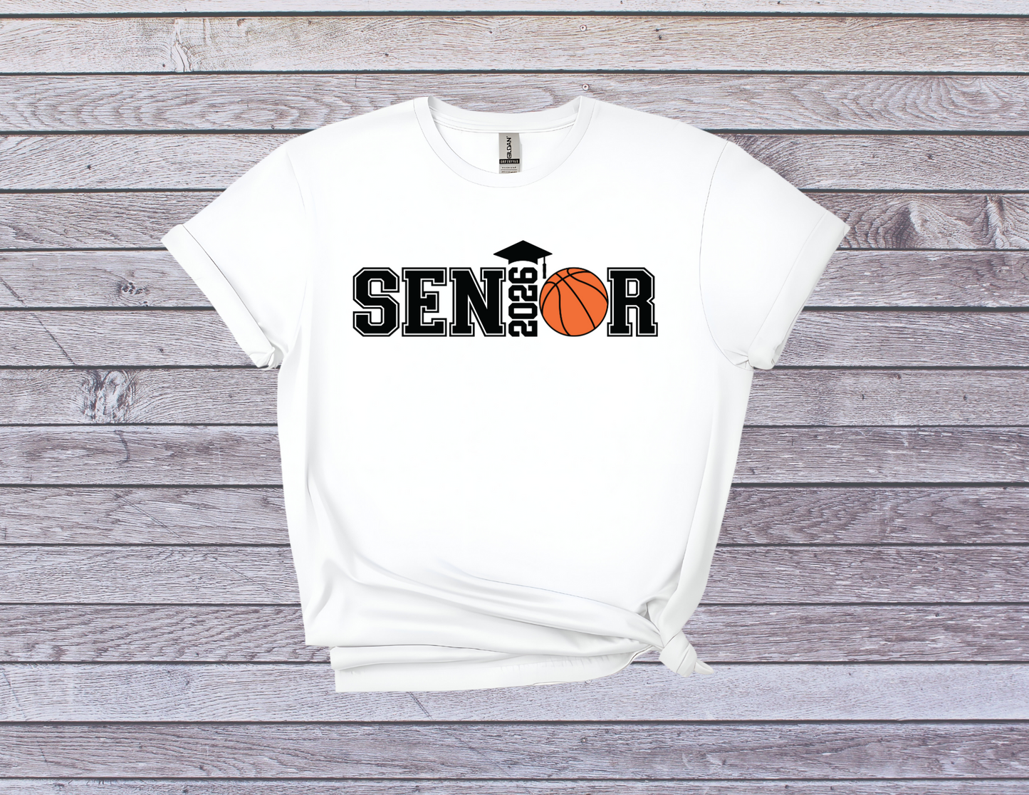 Senior Basketball 2026 Shirt I High School Graduation T-Shirt for Basketball Players