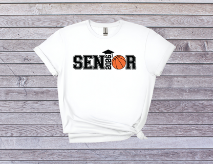 Senior Basketball 2026 Shirt I High School Graduation T-Shirt for Basketball Players