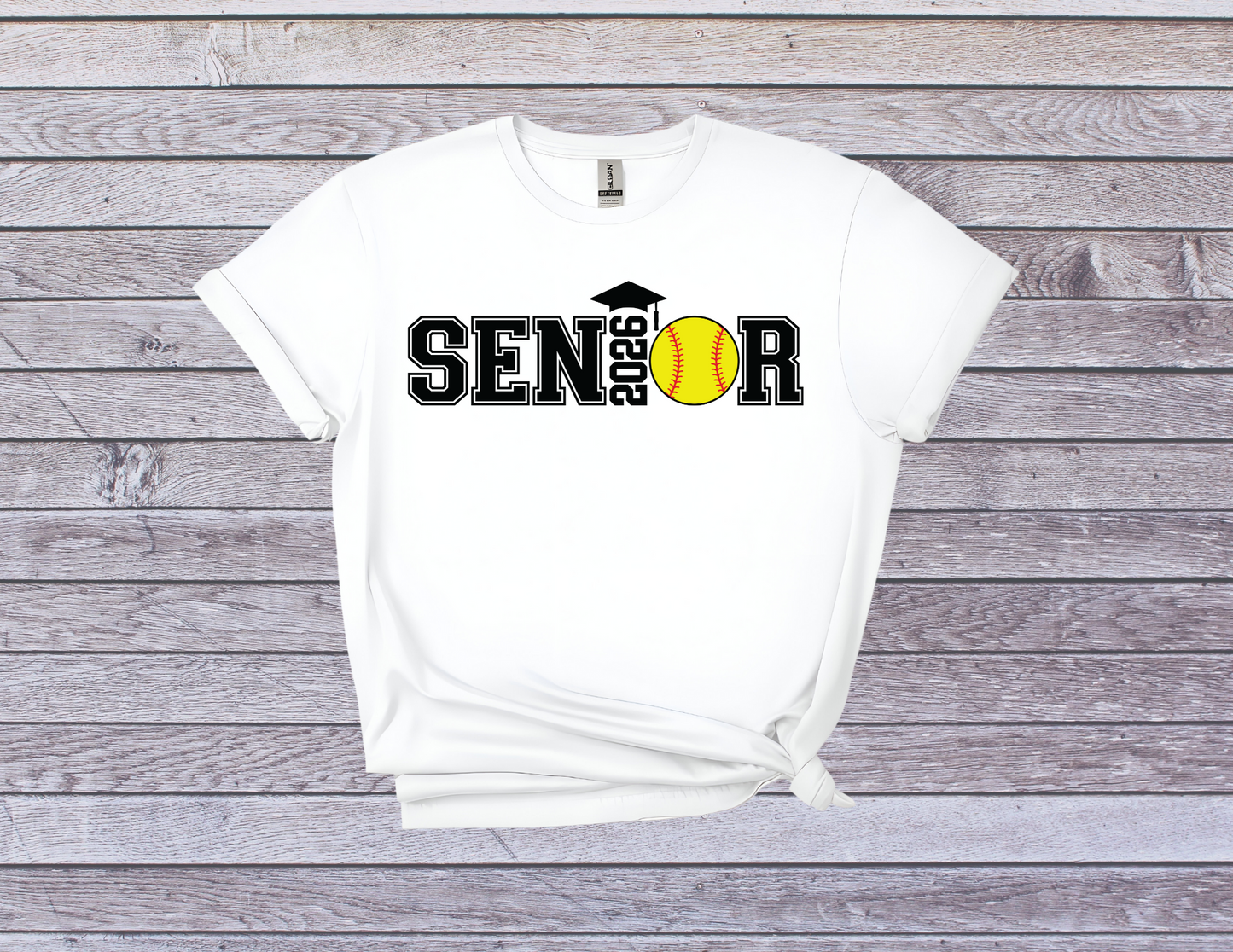 Senior Softball 2026 Shirt I Graduation Tee for Softball Players