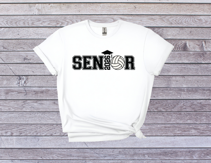 Senior Volleyball 2026 Shirt I Graduation Tee for Proud Athletes