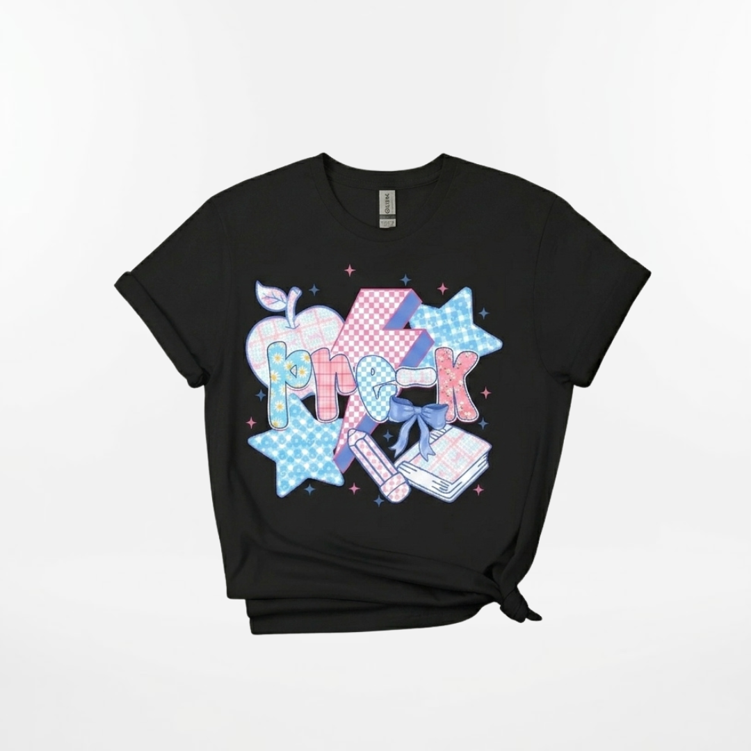 Personalized Pre-K Back to School Shirt – Preppy Preschool Kids T-Shirt