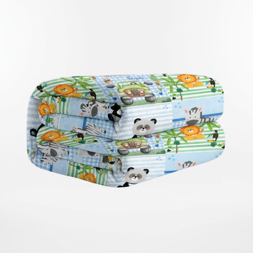 personalizedkidsanimalzooblanket_ultrasoftmicrofleece_colorfulanimalzoodesign_cozysnuggling